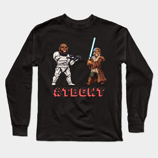 TBGWT Nerds Bottom Long Sleeve T-Shirt by The Black Guy Who Tips Podcast